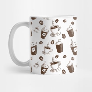 Sweet Coffee Cup Pattern Art Mug